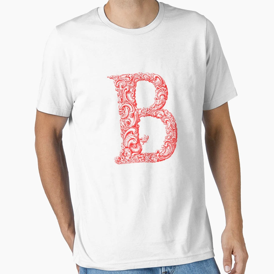 Letter B Graffiti T-Shirt - Novelty Apparel for Adults - T-Shirt, Sweatshirt, Hoodie