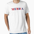 Merica T-Shirt - Trendy Graphic Unisex - T-Shirt, Sweatshirt, Hoodie