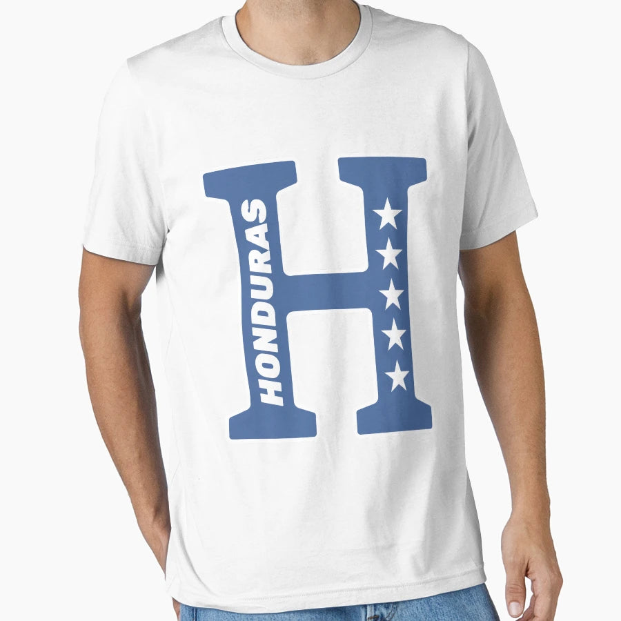 La H De La Selecci N De Honduras T-Shirt - Trendy Graphic for Adults - T-Shirt, Sweatshirt, Hoodie