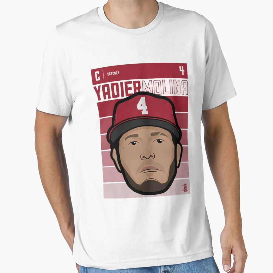 Yadier Molina Fade T-Shirt - Trendy Graphic Men Women - T-Shirt, Sweatshirt, Hoodie