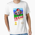 Texas 8Bit Videogame Cart T-Shirt - Novelty Apparel Unisex - T-Shirt, Sweatshirt, Hoodie