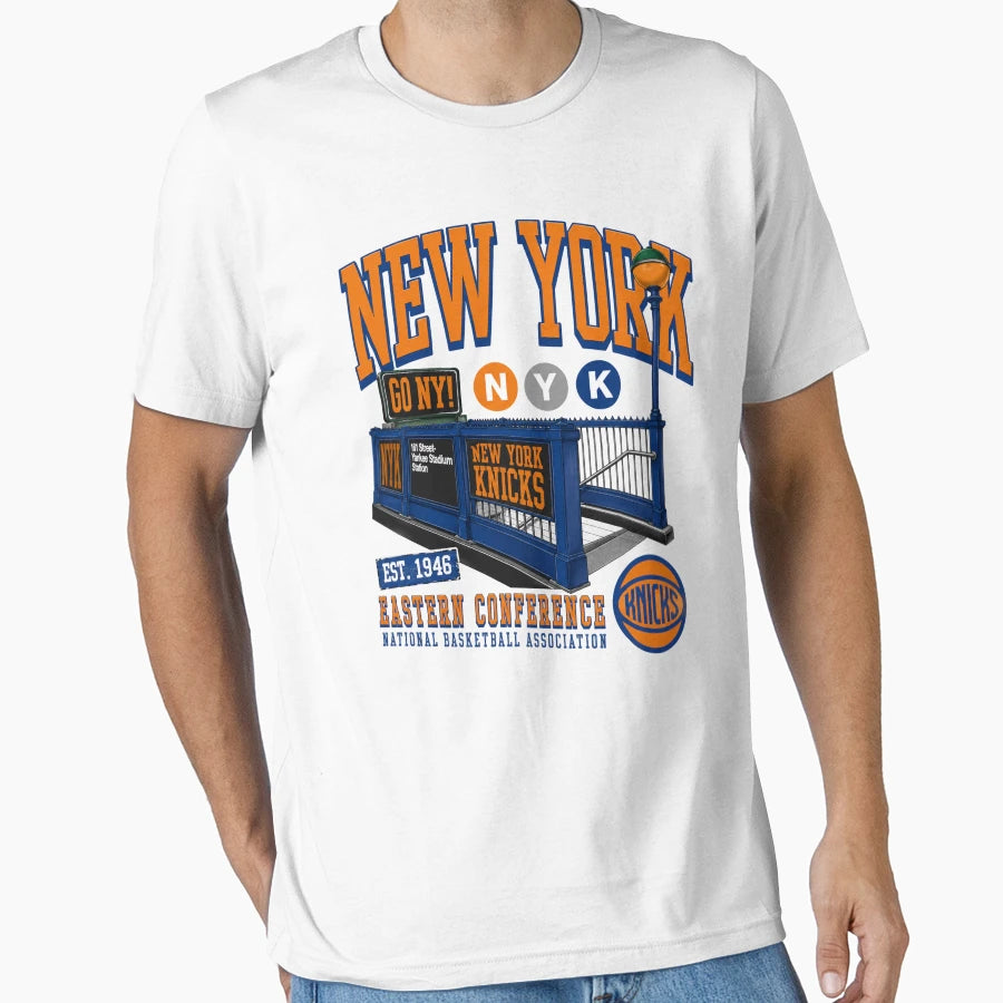 New York Knicks Mitchell T-Shirt - Aesthetic Graphic Unisex - T-Shirt, Sweatshirt, Hoodie