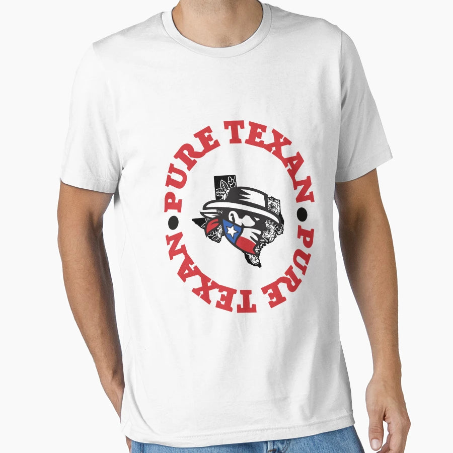 Pure Texan T-Shirt - Aesthetic Graphic Men Women - T-Shirt, Sweatshirt, Hoodie