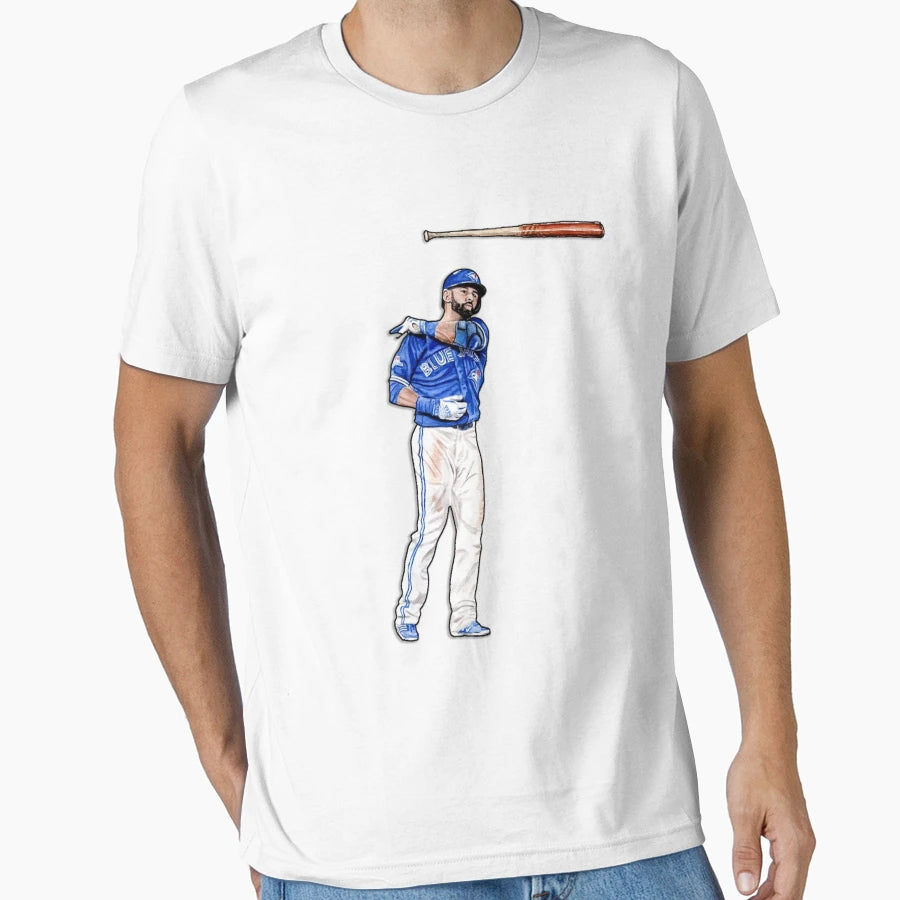 Jose Bautista Bat Flip T-Shirt - Graphic Print Men Women - T-Shirt, Sweatshirt, Hoodie