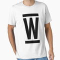 Letter W T-Shirt - Casual Everyday Wear Men Women - T-Shirt, Sweatshirt, Hoodie