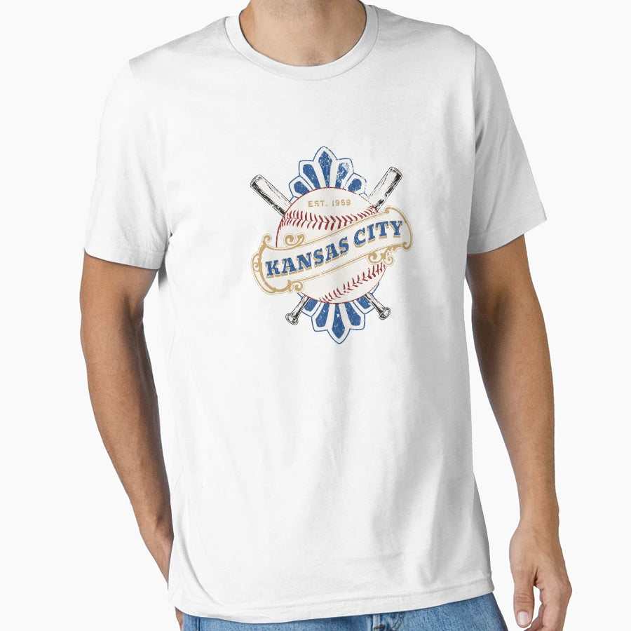 Kansas City Baseball T-Shirt - Aesthetic Graphic Unisex - T-Shirt, Sweatshirt, Hoodie