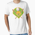 Baseball Field T-Shirt - Aesthetic Graphic for Adults - T-Shirt, Sweatshirt, Hoodie