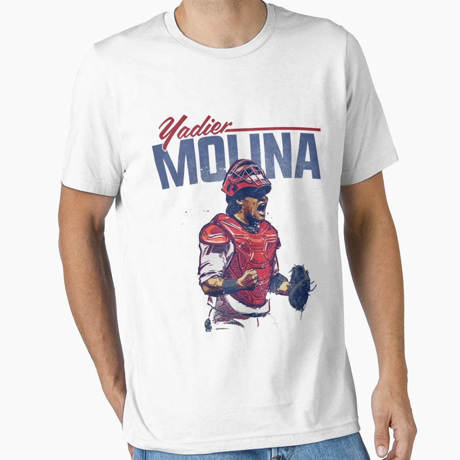 Yadier Molina Grunge T-Shirt - Streetwear Style for Adults - T-Shirt, Sweatshirt, Hoodie