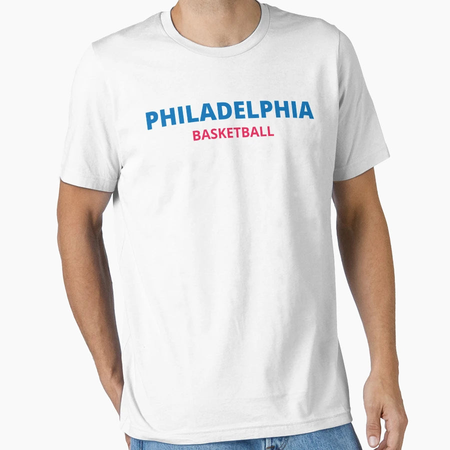 Philadelphia Basketball T-Shirt - Novelty Apparel Unisex - T-Shirt, Sweatshirt, Hoodie