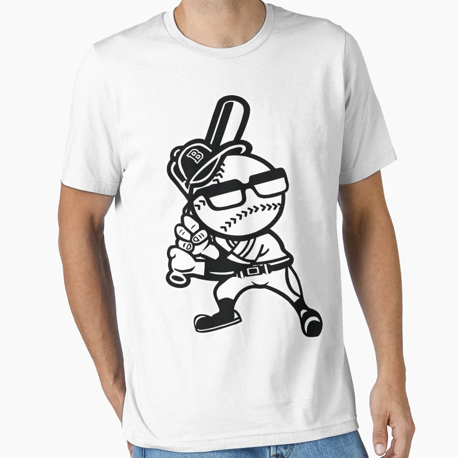 Brooklyn Baseball Hit Home Run T-Shirt - Casual Everyday Wear for Adults - T-Shirt, Sweatshirt, Hoodie