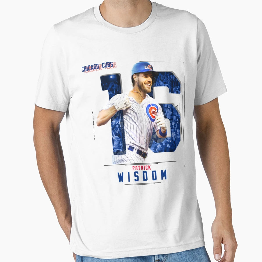 Patrick Wisdom Baseball T-Shirt - Unique Graphic for Adults - T-Shirt, Sweatshirt, Hoodie