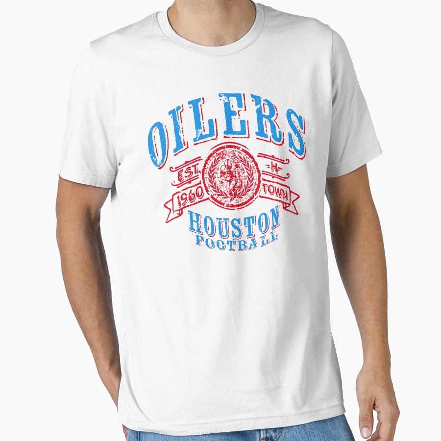Oilers Football T-Shirt - Fun Novelty Design Unisex - T-Shirt, Sweatshirt, Hoodie