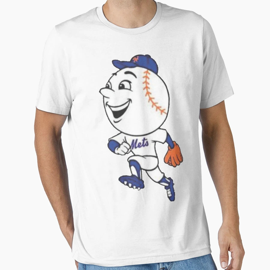 Mr Mets Ny City T-Shirt - Graphic Print Men Women - T-Shirt, Sweatshirt, Hoodie