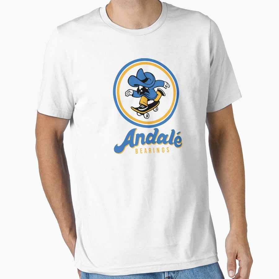 Bearings Skateboard Andale T-Shirt - Minimalist Print for Adults - T-Shirt, Sweatshirt, Hoodie