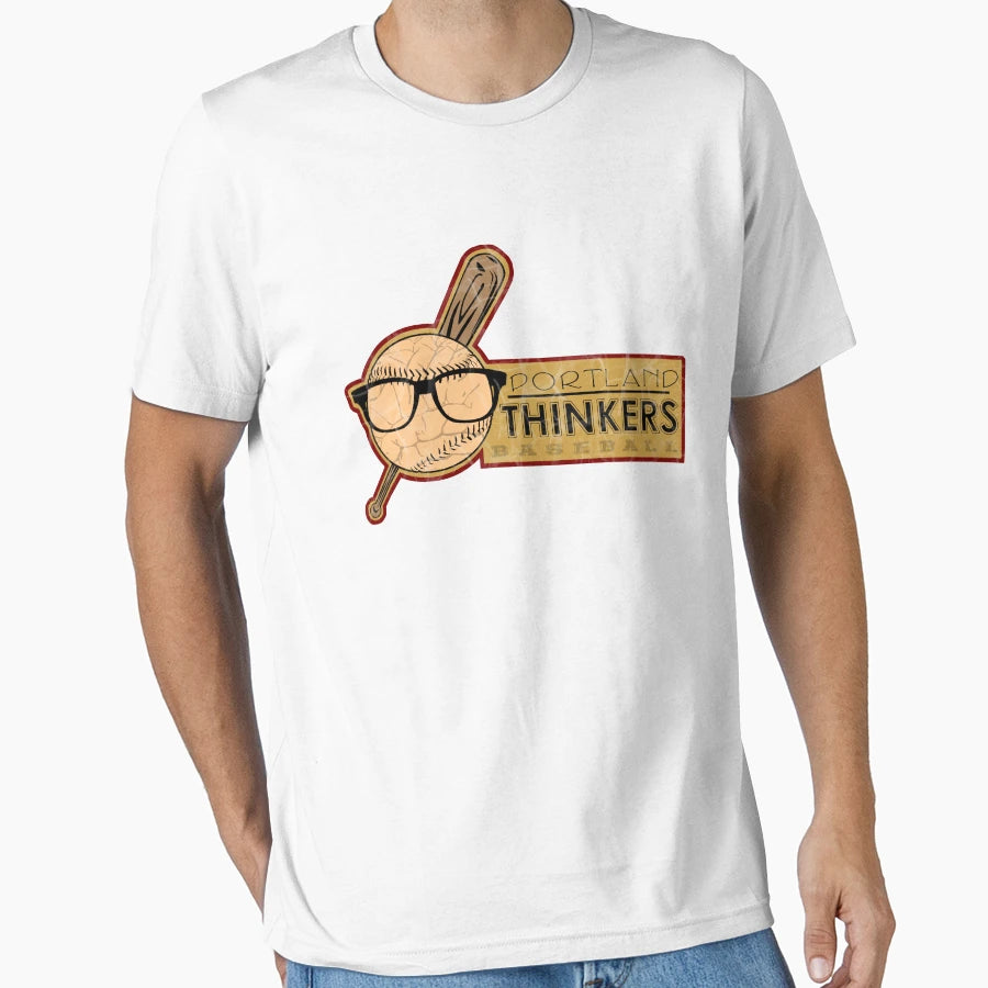 Portland Thinkers Baseball T-Shirt - Streetwear Style Men Women - T-Shirt, Sweatshirt, Hoodie