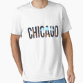 Chicago T-Shirt - Graphic Print for Adults - T-Shirt, Sweatshirt, Hoodie