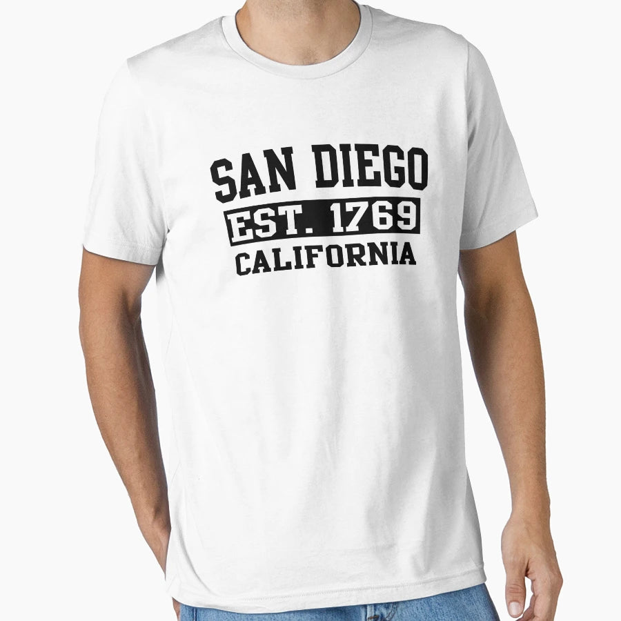 San Diego California Ca Beachwear T-Shirt - Aesthetic Graphic Men Women - T-Shirt, Sweatshirt, Hoodie
