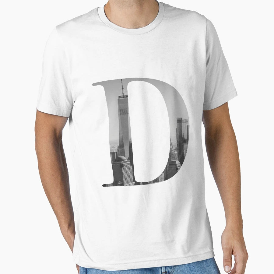 New York Letter D T-Shirt - Streetwear Style Men Women - T-Shirt, Sweatshirt, Hoodie