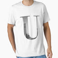 New York Letter U T-Shirt - Custom Art Print for Adults - T-Shirt, Sweatshirt, Hoodie