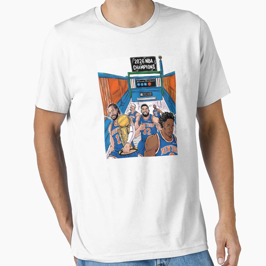Brunson Anunoby Towns Hart And T-Shirt - Casual Everyday Wear for Adults - T-Shirt, Sweatshirt, Hoodie