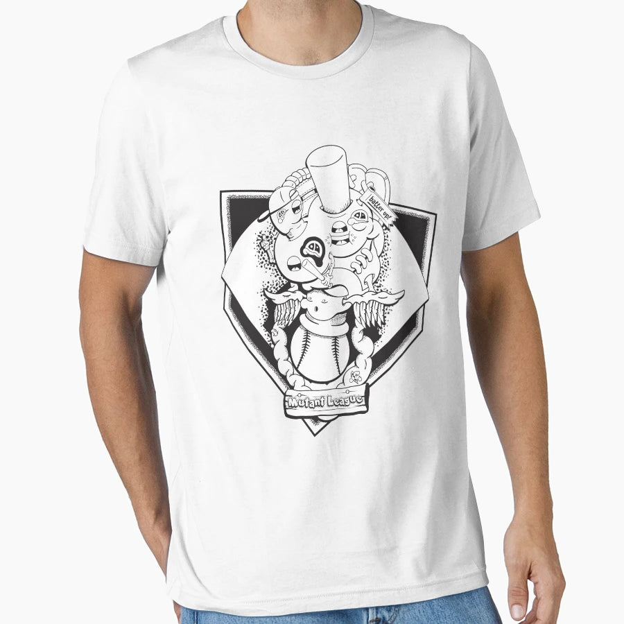 Mutant League Baseball T-Shirt - Novelty Apparel for Adults - T-Shirt, Sweatshirt, Hoodie
