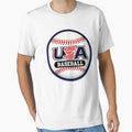 Team Usa Baseball T-Shirt - Casual Everyday Wear for Adults - T-Shirt, Sweatshirt, Hoodie