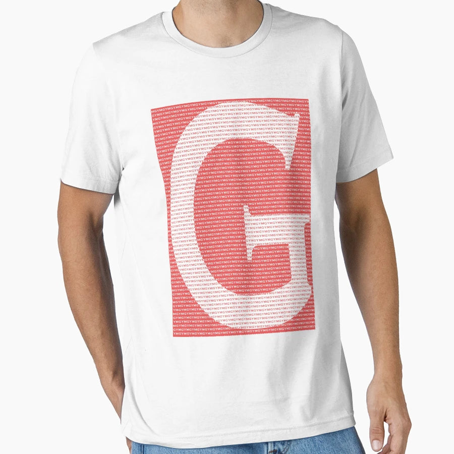 Fitness Gym Red And White T-Shirt - Minimalist Print Unisex - T-Shirt, Sweatshirt, Hoodie