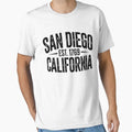San Diego California Coastal T-Shirt - Aesthetic Graphic for Adults - T-Shirt, Sweatshirt, Hoodie