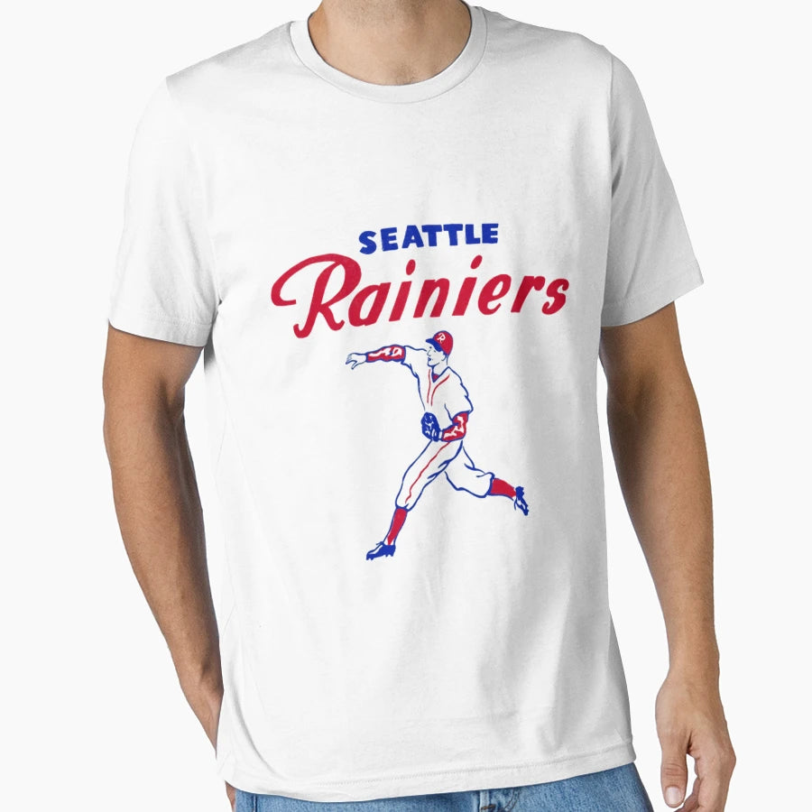 Defunct Seattle Rainiers Baseball 1920 T-Shirt - Aesthetic Graphic Unisex - T-Shirt, Sweatshirt, Hoodie