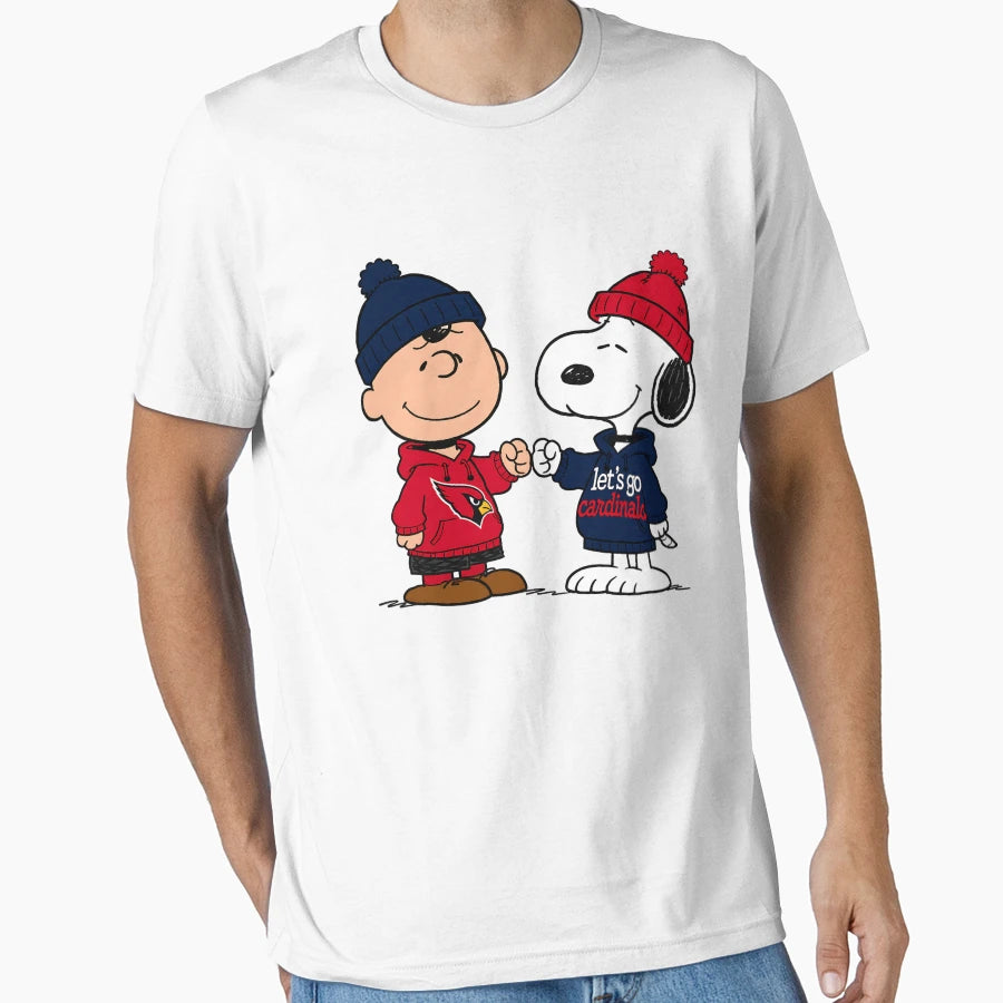 Charlie Brown And Snoopy Arizona T-Shirt - Novelty Apparel Unisex - T-Shirt, Sweatshirt, Hoodie