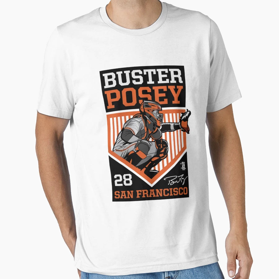 Buster Posey Pro T-Shirt - Custom Art Print for Adults - T-Shirt, Sweatshirt, Hoodie