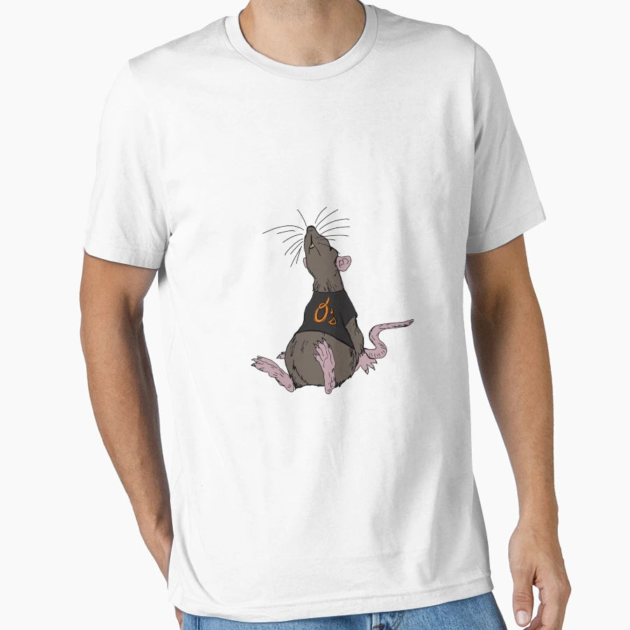 B More Baseball Rat T-Shirt - Unique Graphic for Adults - T-Shirt, Sweatshirt, Hoodie