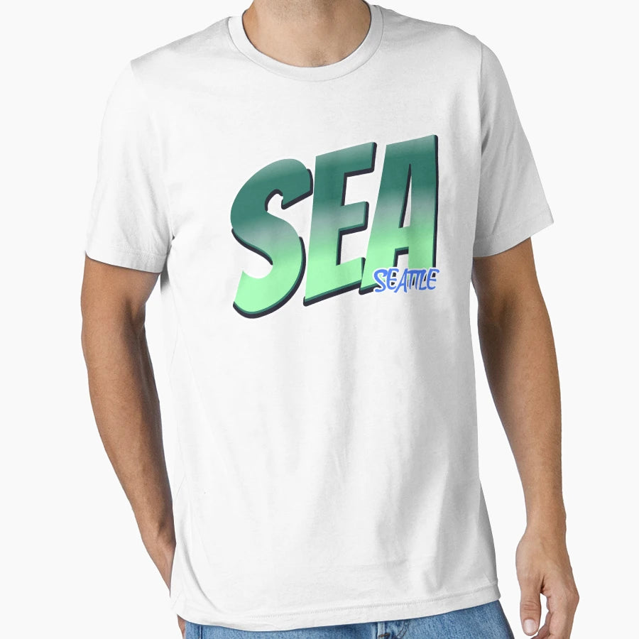 Sea Seattle Iata Airport Code T-Shirt - Unique Graphic Men Women - T-Shirt, Sweatshirt, Hoodie
