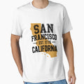 San Francisco California Typography T-Shirt - Custom Art Print for Adults - T-Shirt, Sweatshirt, Hoodie
