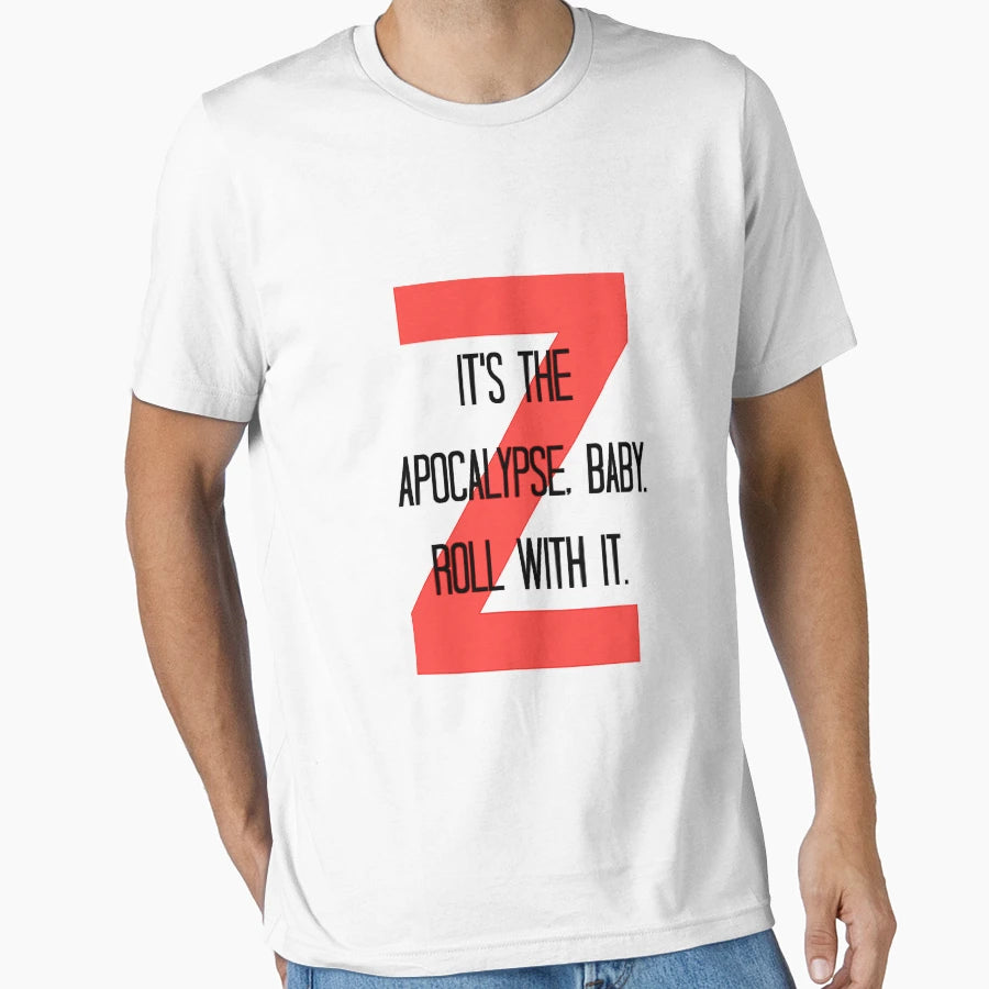 Apocalypse Z Nation Halloween Rigid T-Shirt - Casual Everyday Wear Unisex - T-Shirt, Sweatshirt, Hoodie