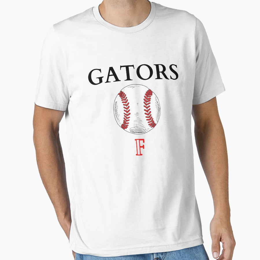 Florida Gator Baseball T-Shirt - Custom Art Print for Adults - T-Shirt, Sweatshirt, Hoodie