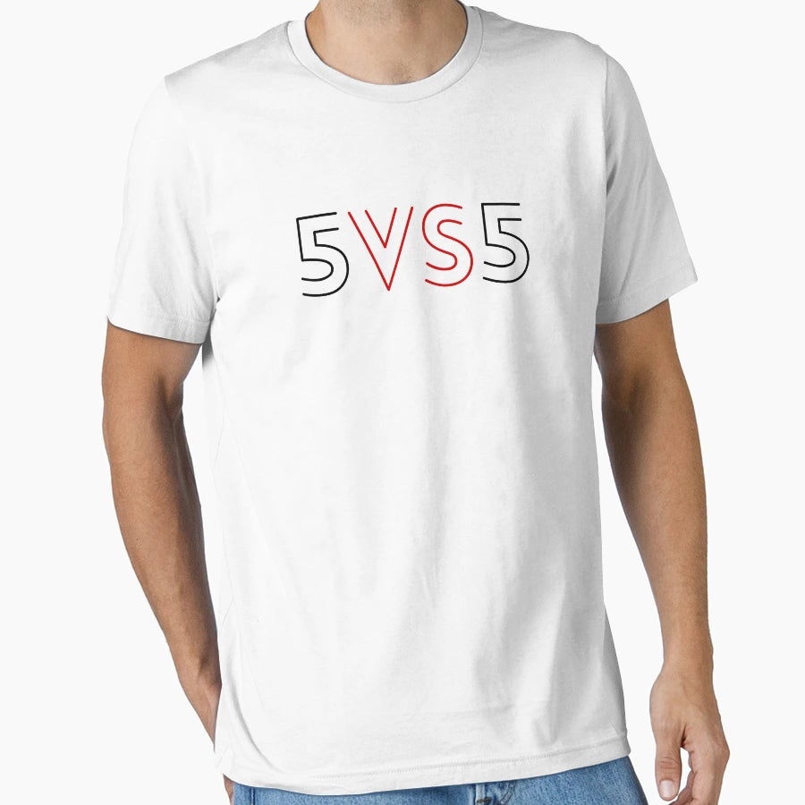 5 Vs 5 Gamer T-Shirt - Aesthetic Graphic Men Women - T-Shirt, Sweatshirt, Hoodie