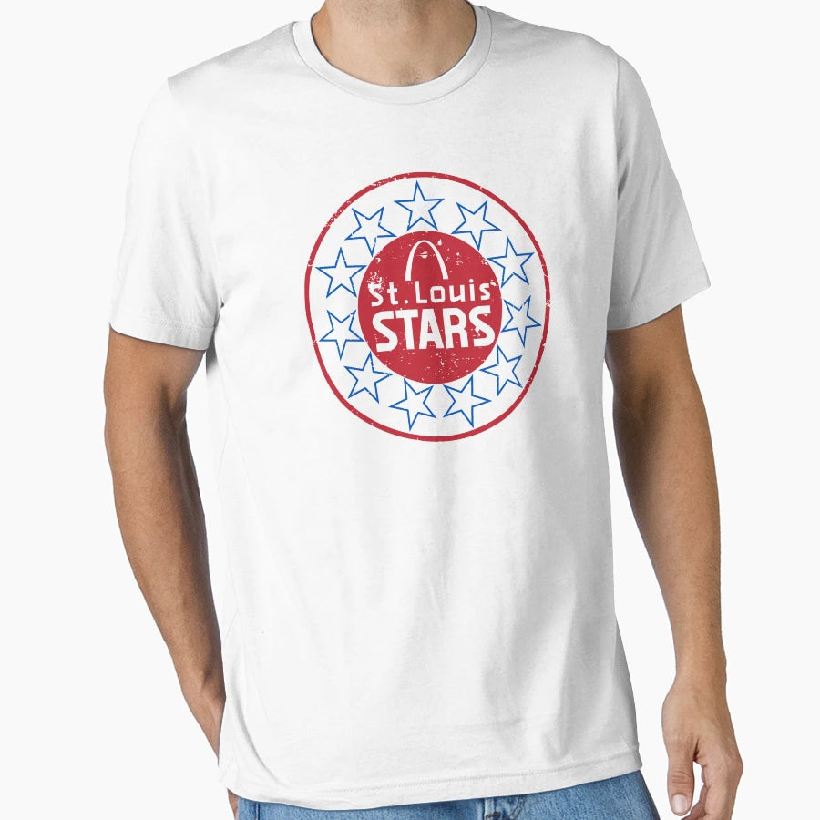 1968 St Louis Stars Defunct Soccer T-Shirt - Graphic Print Unisex - T-Shirt, Sweatshirt, Hoodie