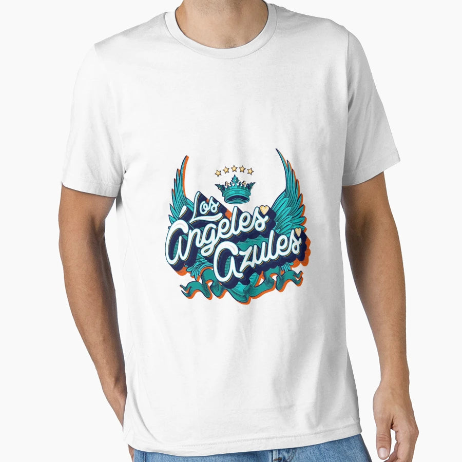 Los Angeles And Other Band Azules T-Shirt - Fun Novelty Design for Adults - T-Shirt, Sweatshirt, Hoodie
