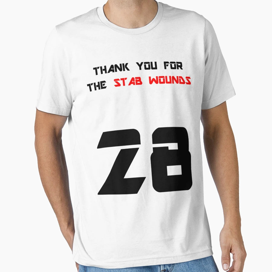 28 Stab Wounds T-Shirt - Aesthetic Graphic for Adults - T-Shirt, Sweatshirt, Hoodie