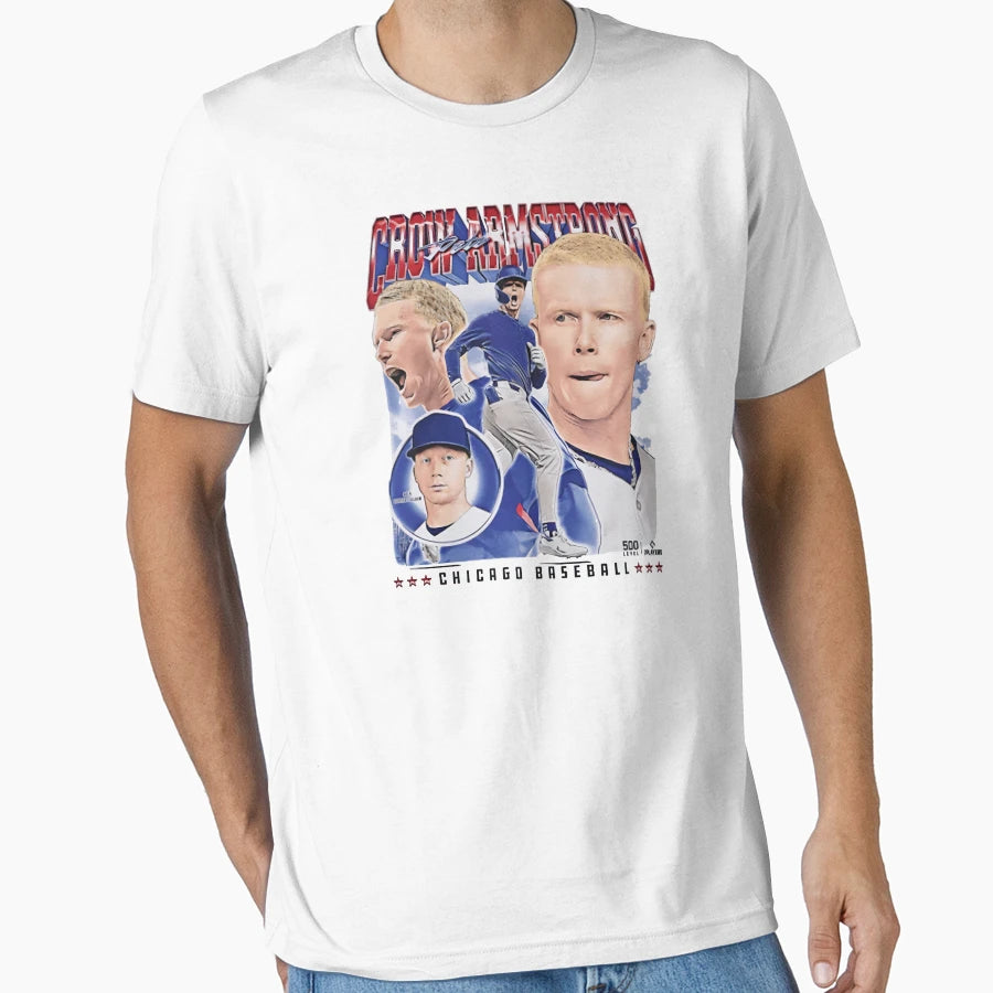 Pete Crow Armstrong Chicago C T-Shirt - Casual Everyday Wear for Adults - T-Shirt, Sweatshirt, Hoodie
