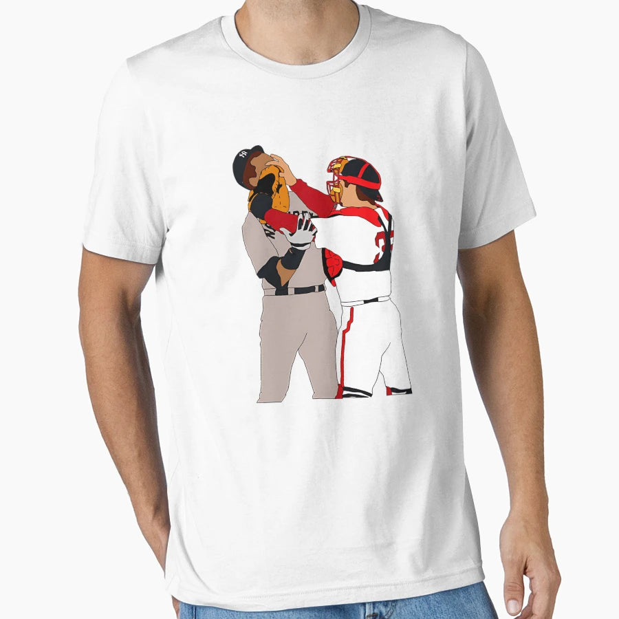 Jason Varitek Alex Rodriguez Brawl T-Shirt - Aesthetic Graphic for Adults - T-Shirt, Sweatshirt, Hoodie