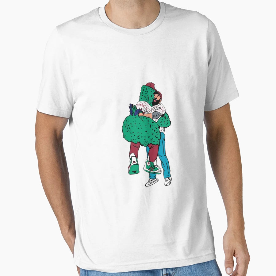 Phillie Phanatic Hug Me T-Shirt - Graphic Print Unisex - T-Shirt, Sweatshirt, Hoodie
