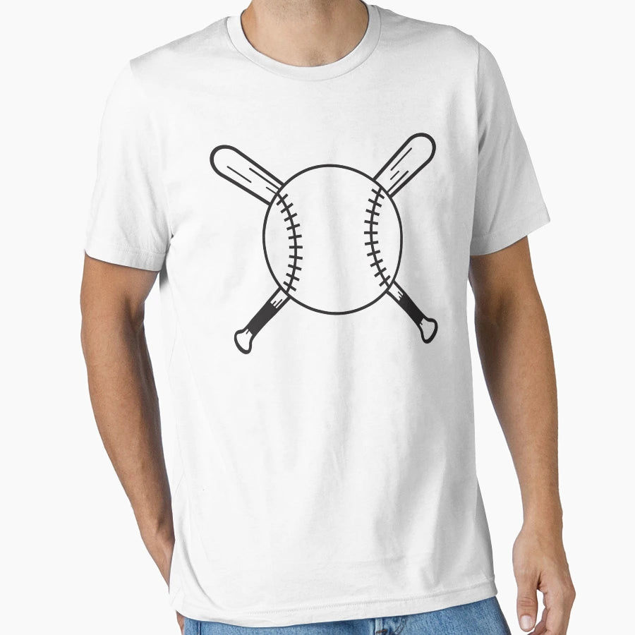 Baseball Frame T-Shirt - Fun Novelty Design Men Women - T-Shirt, Sweatshirt, Hoodie