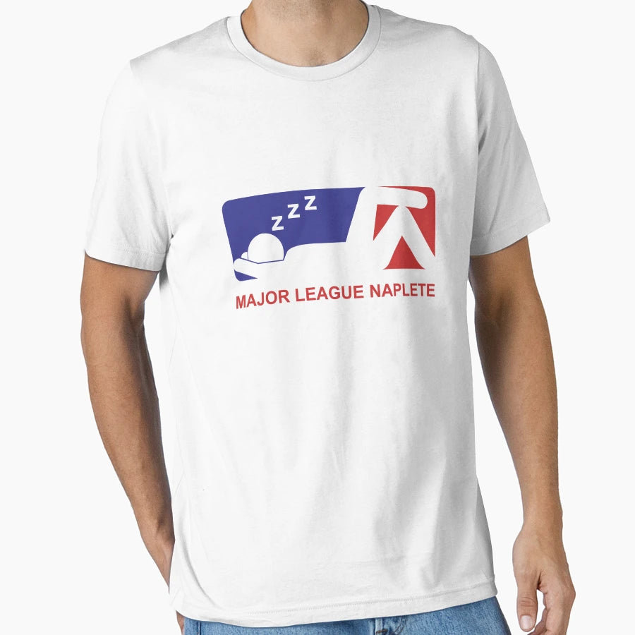 Major League Naplete Athlete Napping T-Shirt - Novelty Apparel Unisex - T-Shirt, Sweatshirt, Hoodie