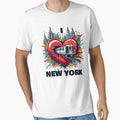 New York Subway Love Nyc Subway Train T-Shirt - Trendy Graphic Men Women - T-Shirt, Sweatshirt, Hoodie