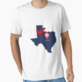 Pure Texan T-Shirt - Minimalist Print Unisex - T-Shirt, Sweatshirt, Hoodie