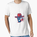 Texan Outlaw Texas Flag Mascot T-Shirt - Novelty Apparel for Adults - T-Shirt, Sweatshirt, Hoodie