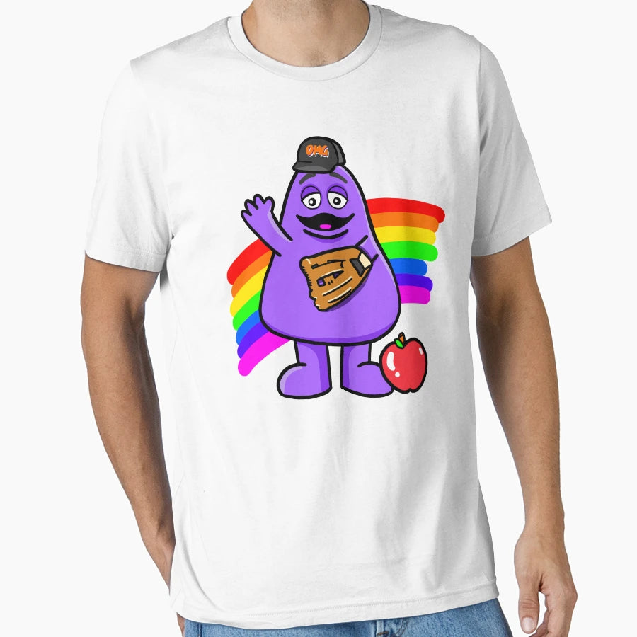Omg Grimace T-Shirt - Minimalist Print Men Women - T-Shirt, Sweatshirt, Hoodie