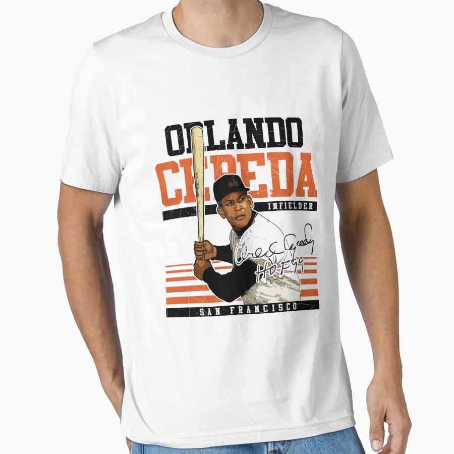 Orlando Cepeda Sport T-Shirt - Aesthetic Graphic Unisex - T-Shirt, Sweatshirt, Hoodie